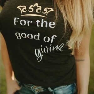 T shirts with a cause